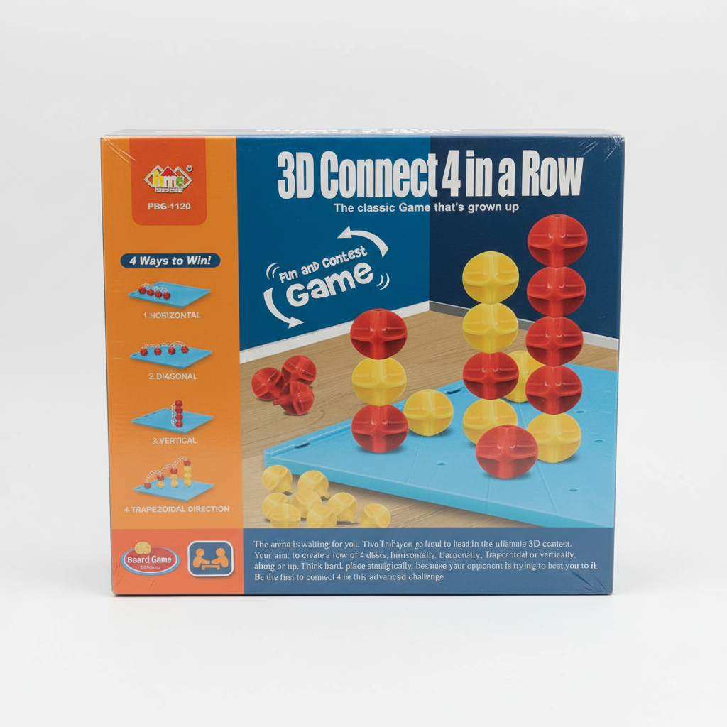 3D Connect 4 in a Row