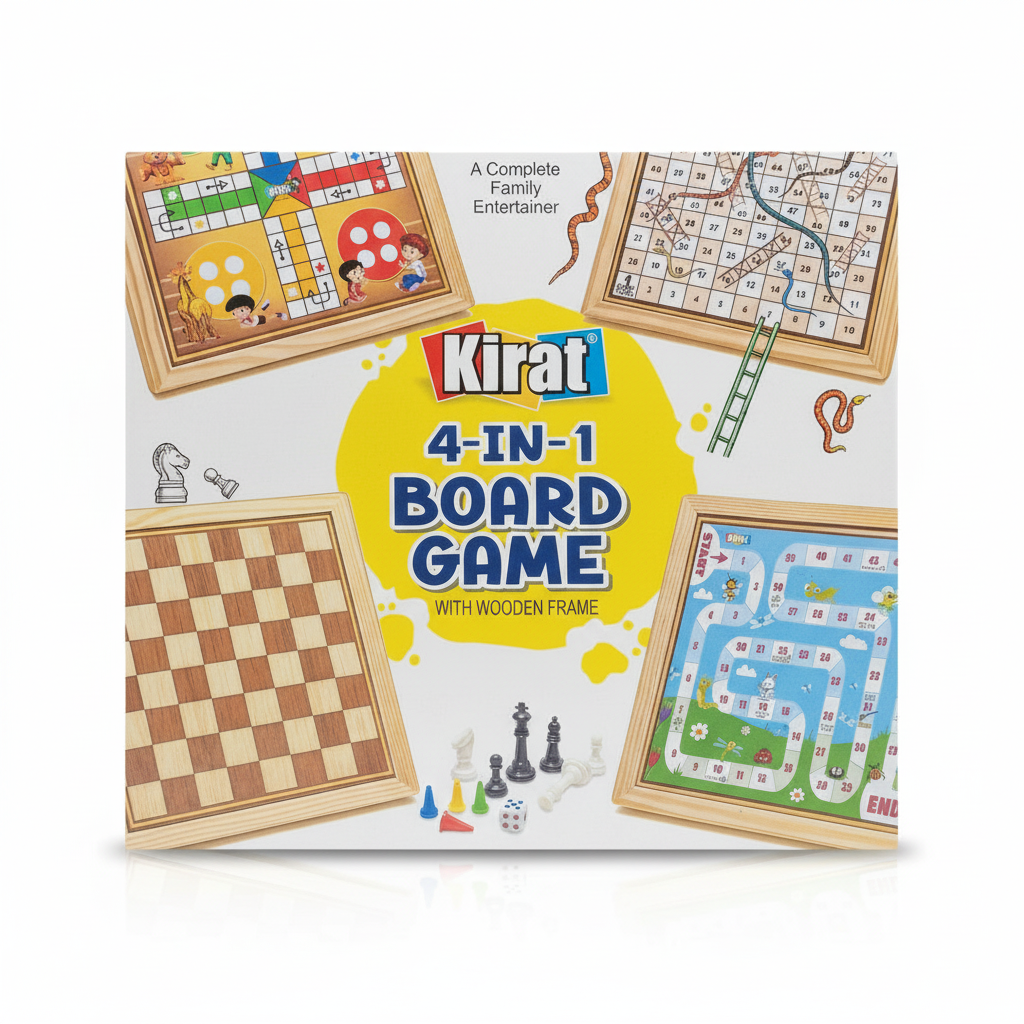 Kirat 4-in-1 Board Game