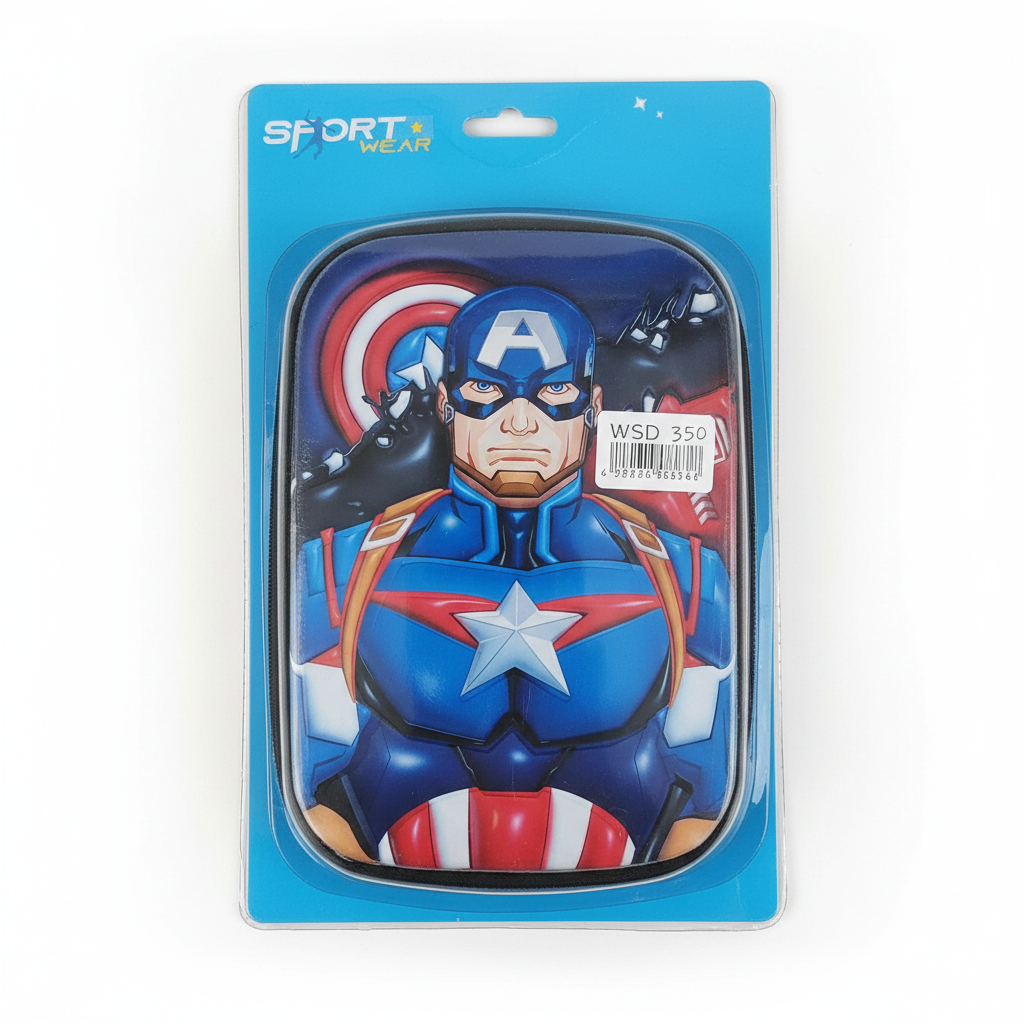 Sport Wear Captain America Pencil Pouch