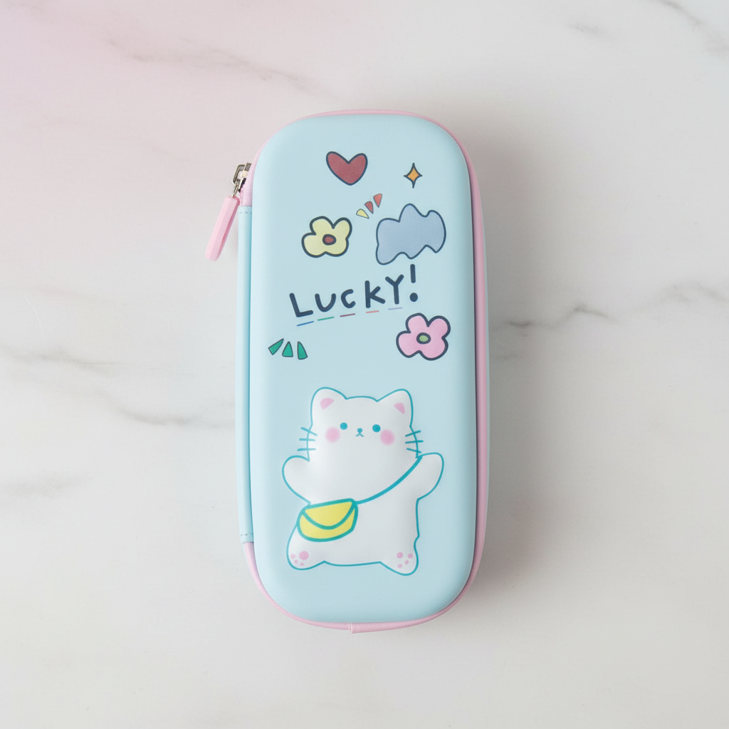 Lucky Cat Pencil Pouch