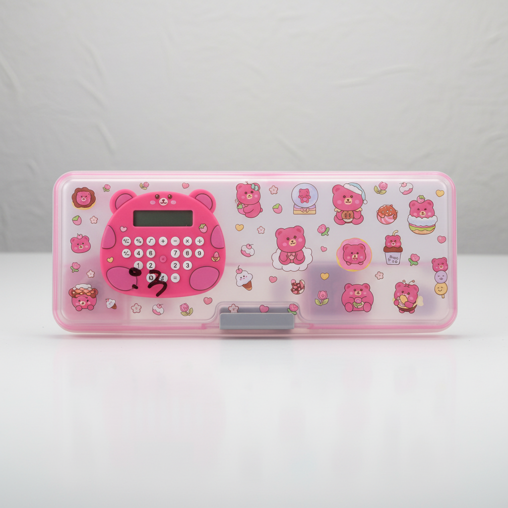 Bear-themed Electronic Calculator