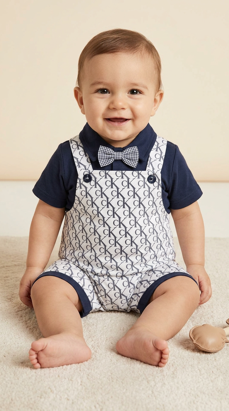 Calvin Klein Baby Romper view 7