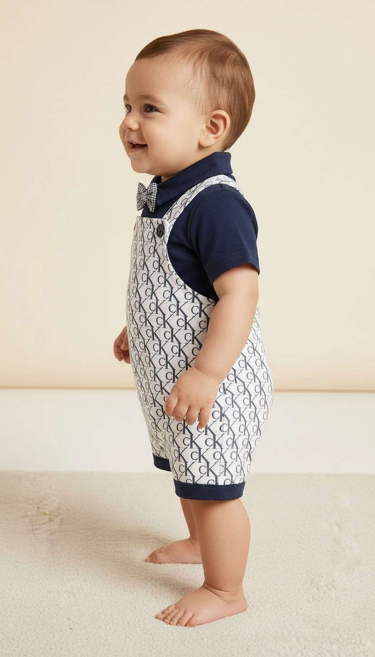 Calvin Klein Baby Romper view 3