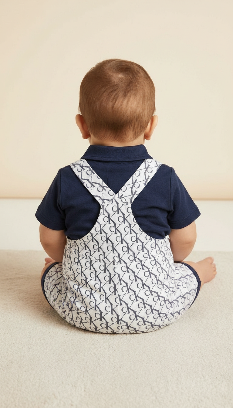 Calvin Klein Baby Romper view 4