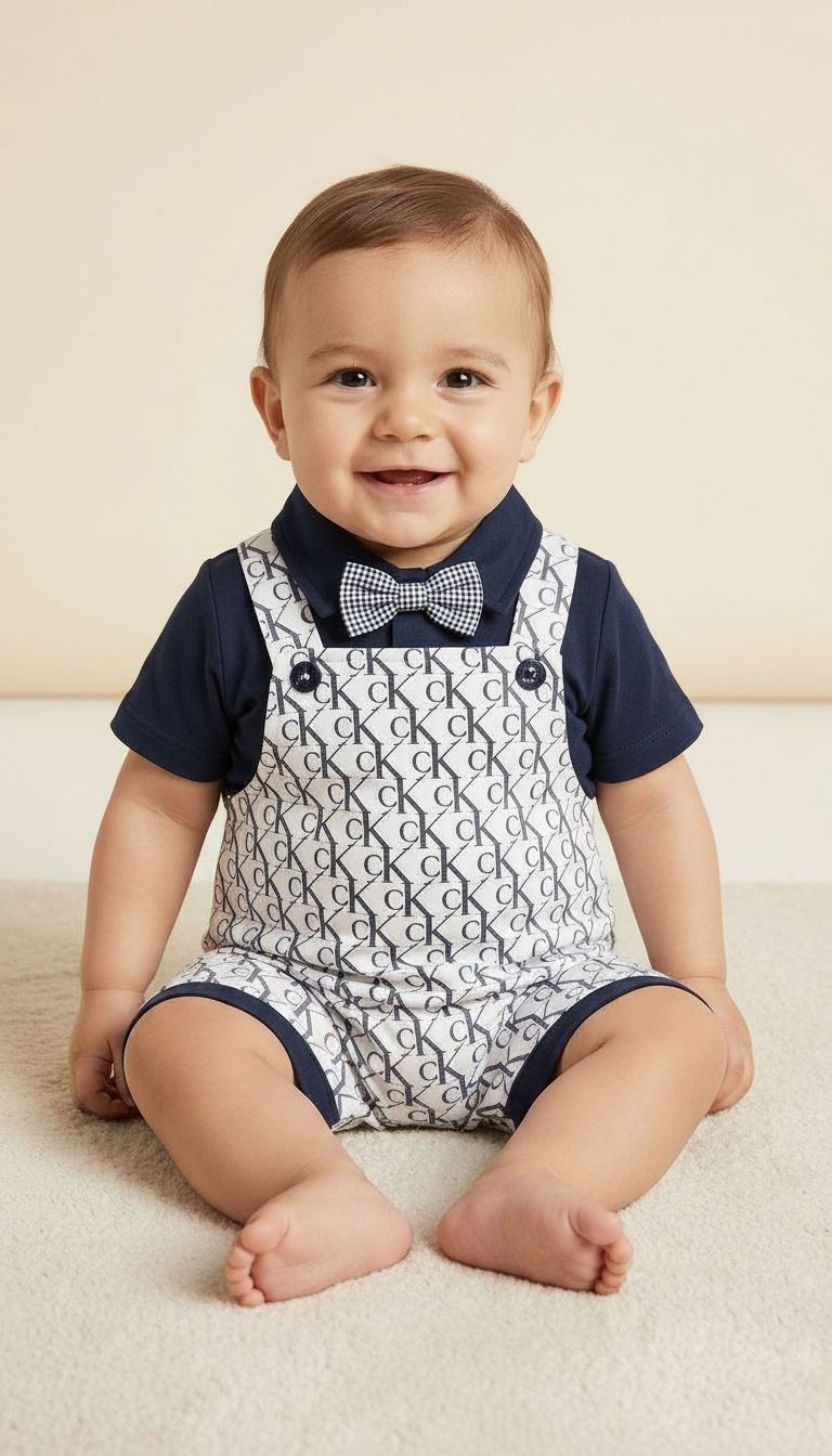 Calvin Klein Baby Romper view 6
