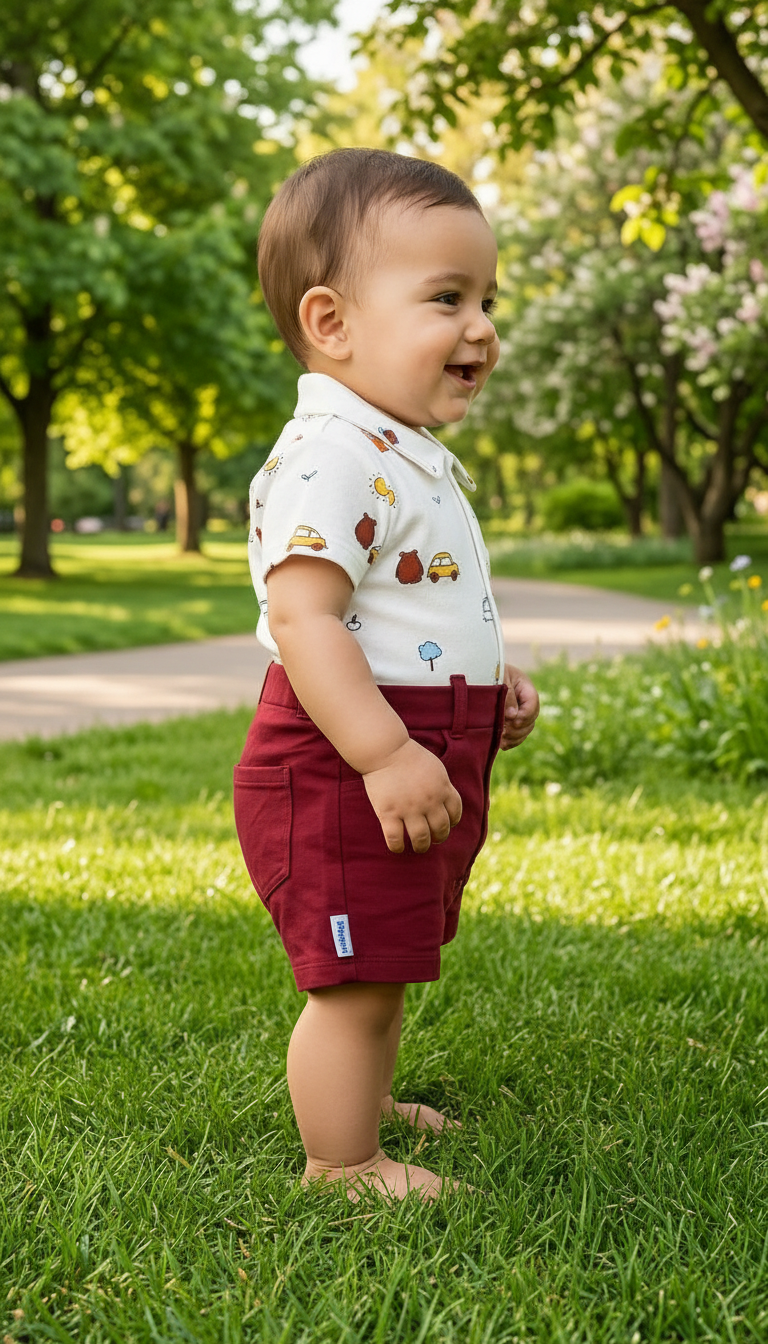 Baby Printed Romper view 3