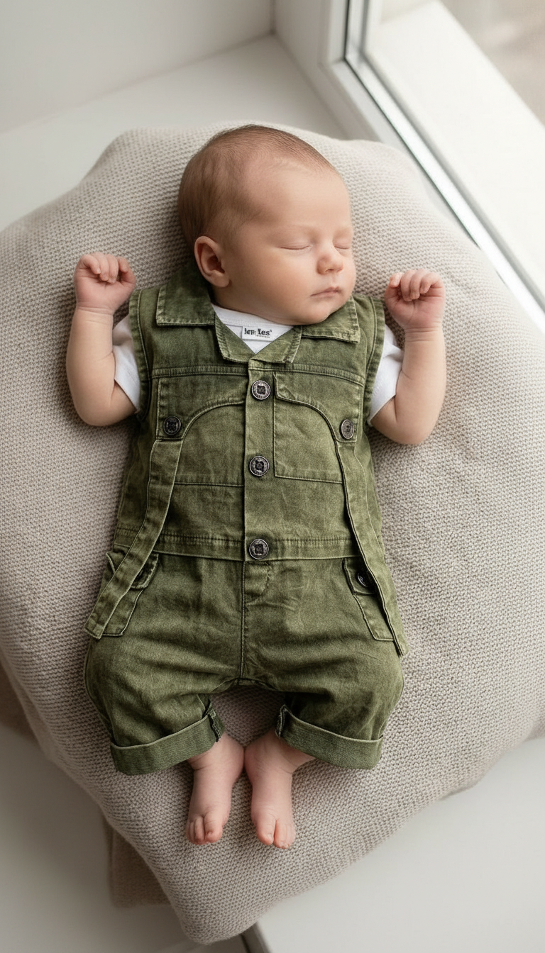 Lmt Ree Baby Romper view 3