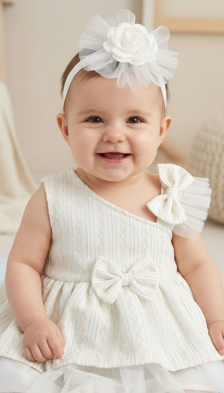 Baby White Dress view 4