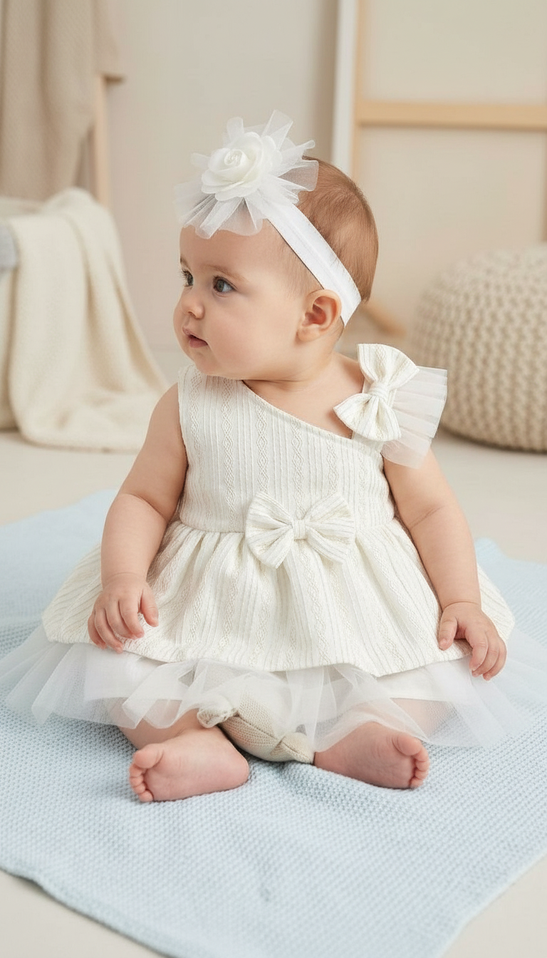 Baby White Dress view 2