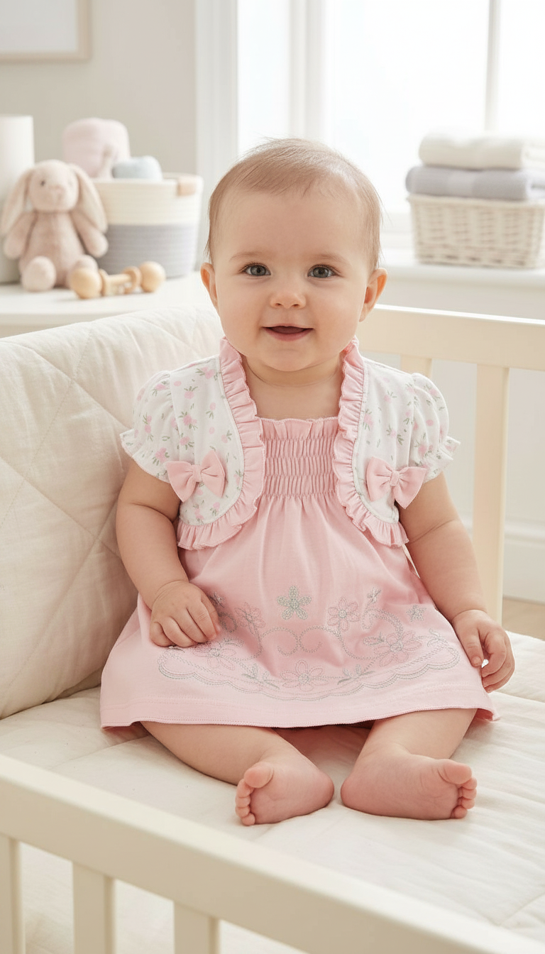 Floral Baby Dress view 4