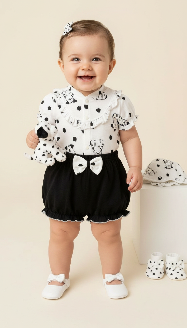 Dalmatian Baby Outfit