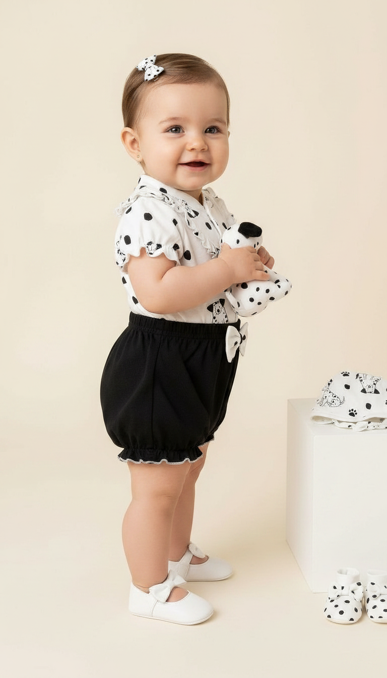 Dalmatian Baby Outfit view 3