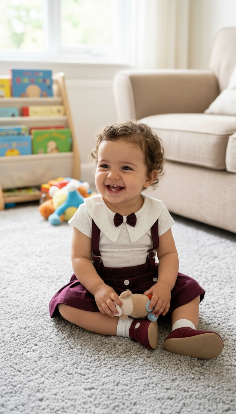 Baby Suspender Skirt Set view 5