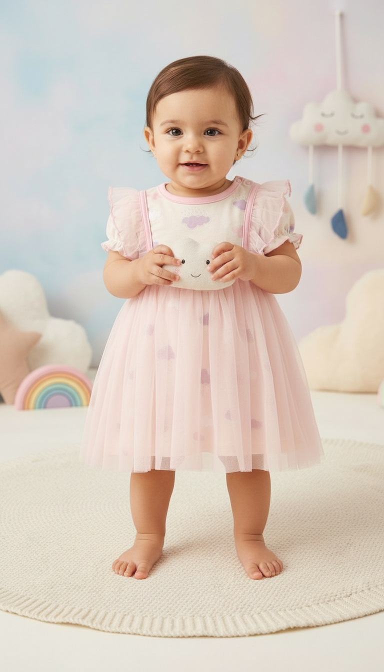 Little Cloud Baby Dress