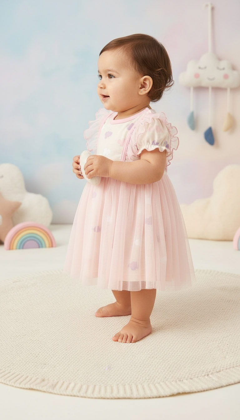 Little Cloud Baby Dress view 2