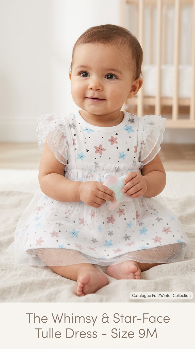 The Whimsy Star-Face Tulle Dress view 6