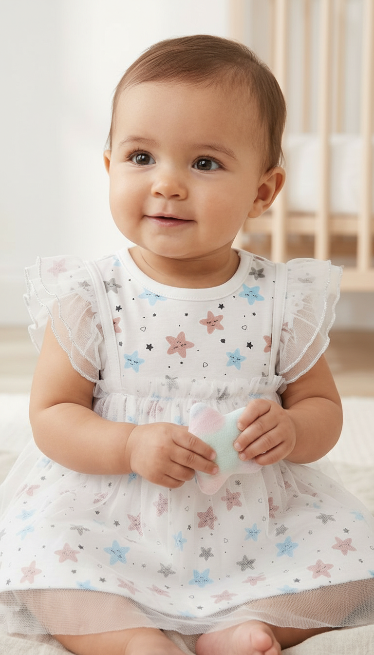 The Whimsy Star-Face Tulle Dress view 4