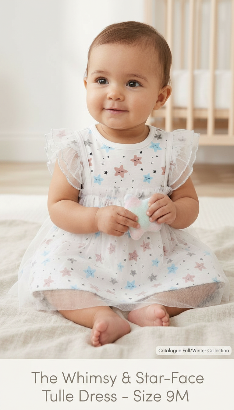 The Whimsy Star-Face Tulle Dress view 5