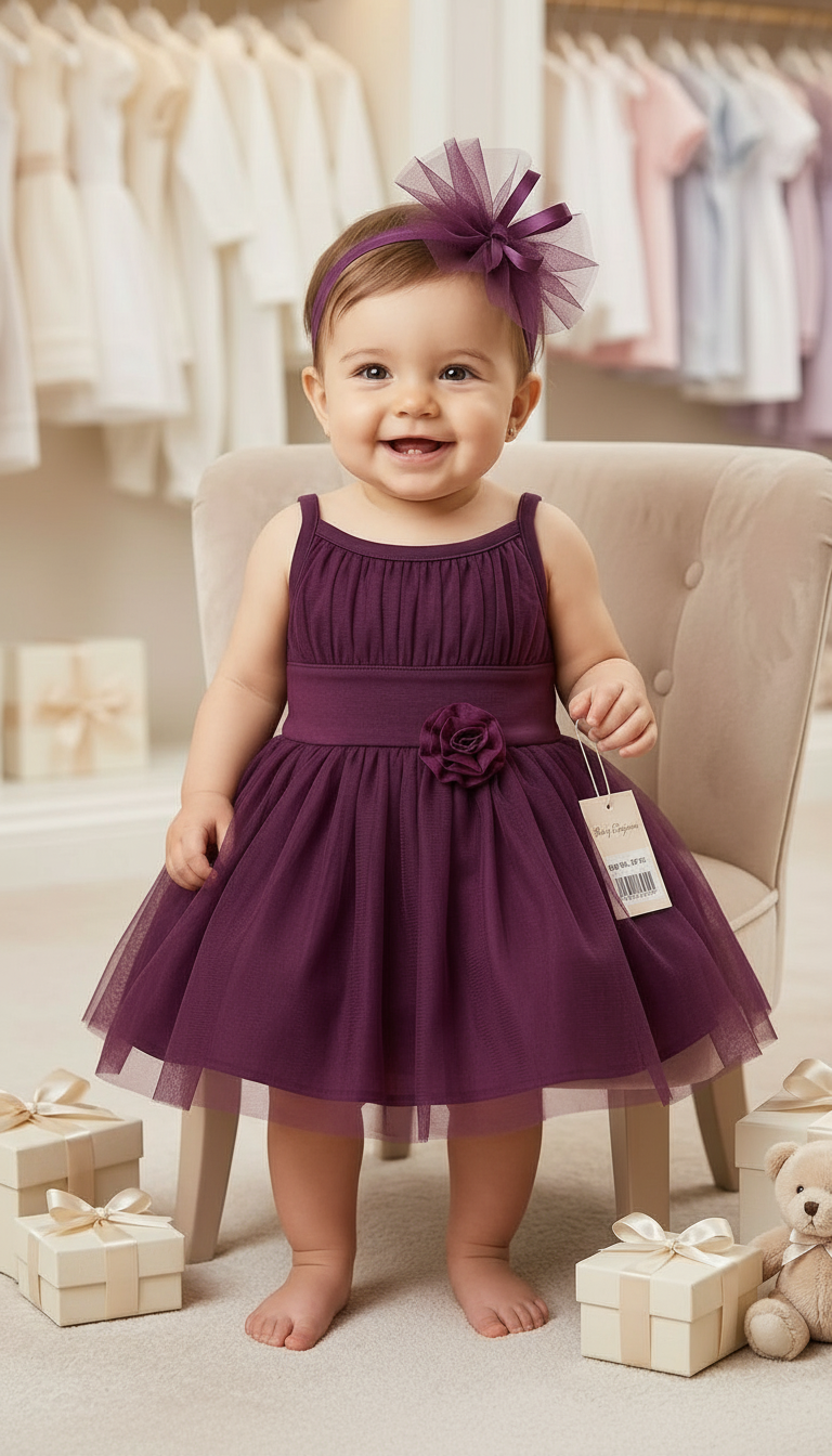 Purple Baby Dress