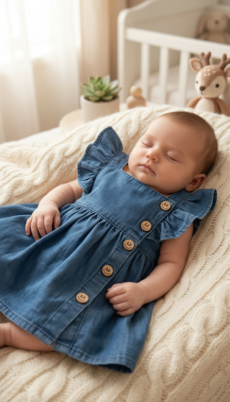 Denim Baby Dress view 2