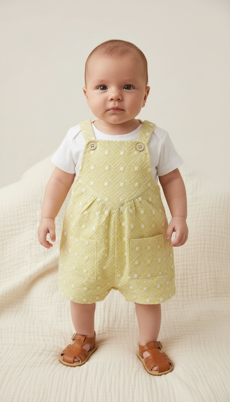 Yellow Baby Romper