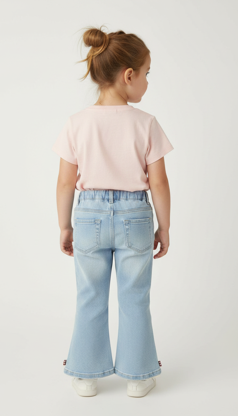 Cute Kids Denim Jeans view 3