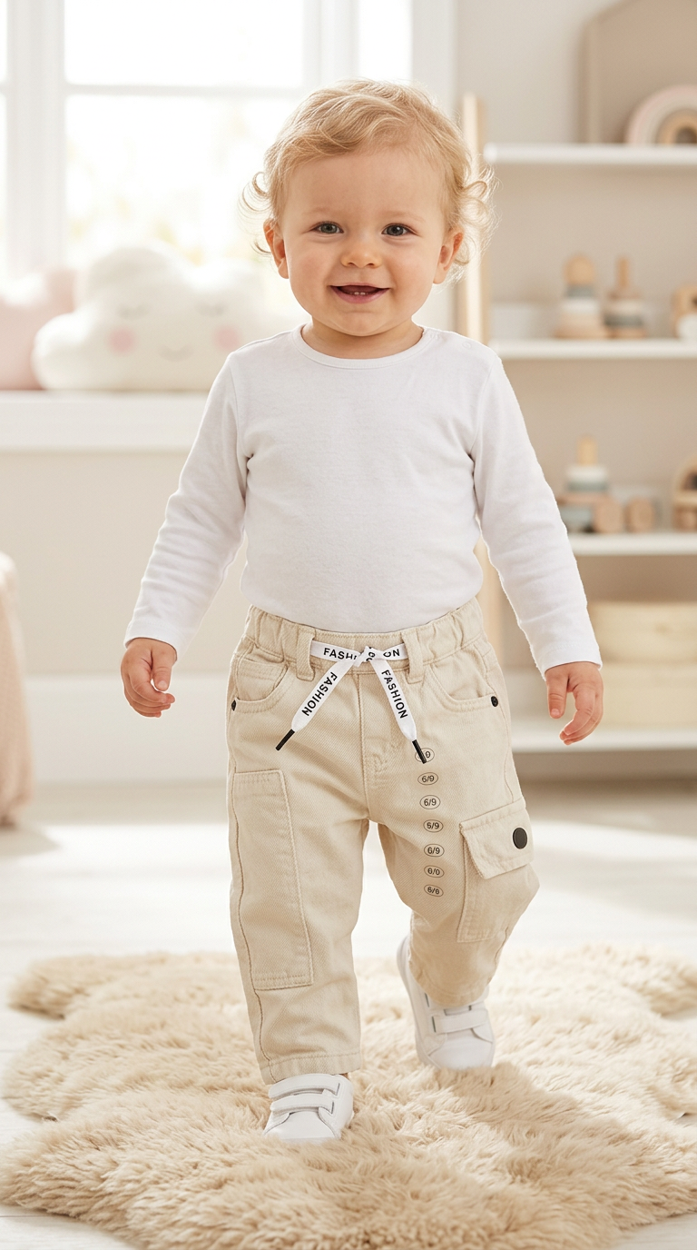 Baby Cargo Pants view 6