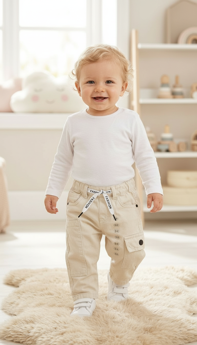 Baby Cargo Pants view 3