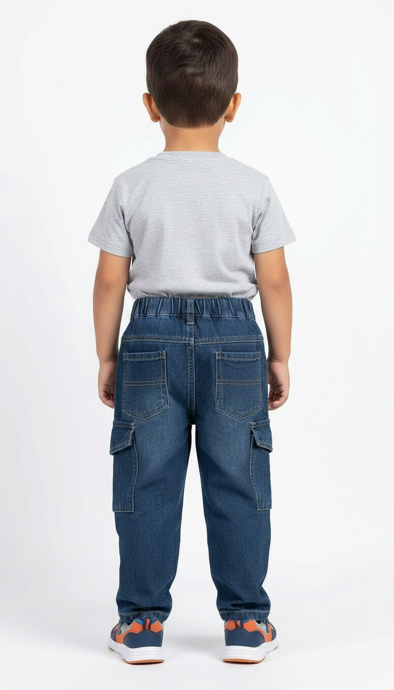 Marigoss Kids Cargo Jeans view 2