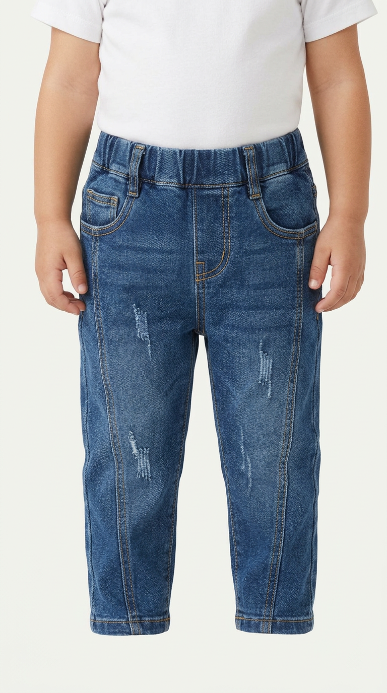 Kids Distressed Jeans view 6