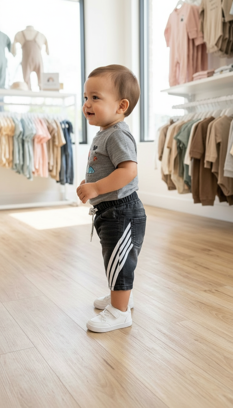 Stylish Baby Denim Shorts view 4