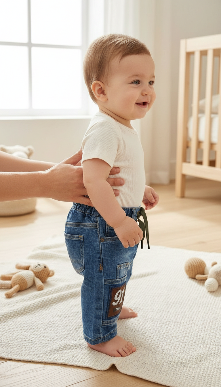 Baby Denim Shorts view 5