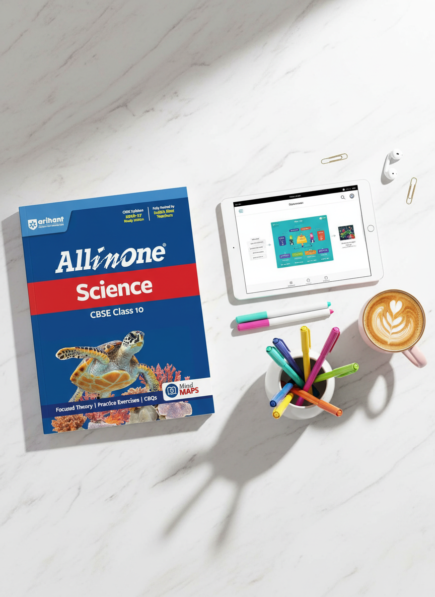 Arihant All in One F1144 Science Class 10 for CBSE Exam 2026-27 | 9789373941400 view 2
