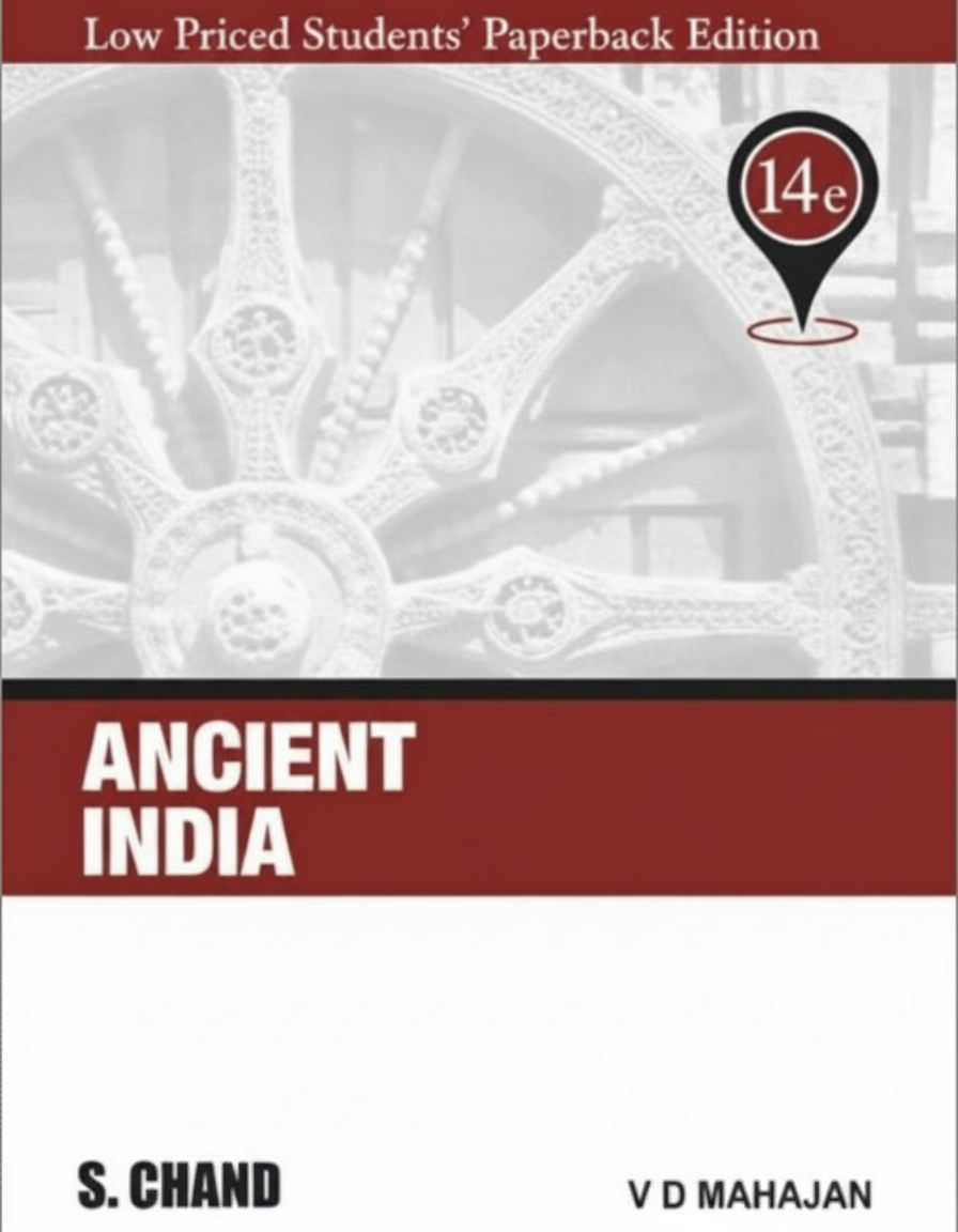 Ancient India by V D Mahajan | S. Chand | 9789352837243