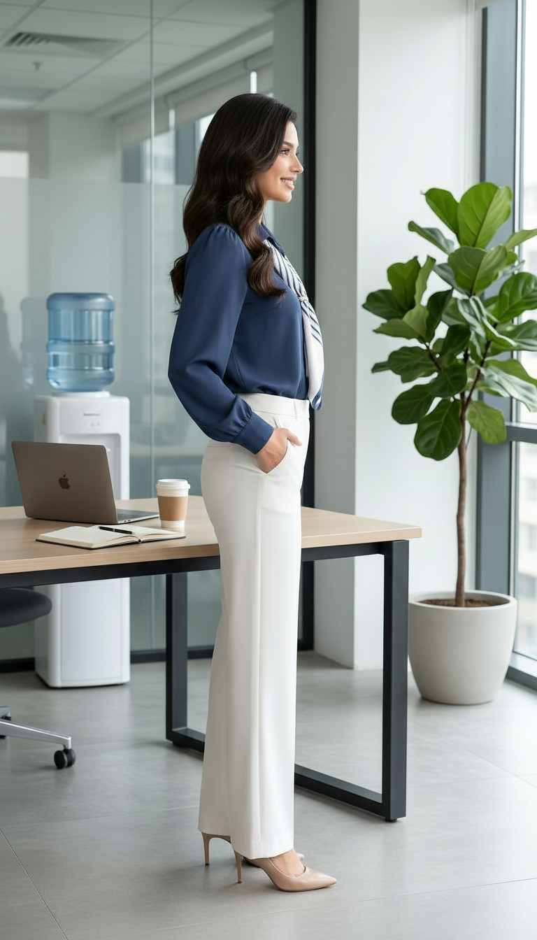 Elegant Office Attire view 2