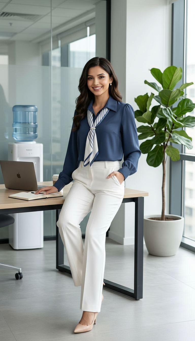Elegant Office Attire view 5