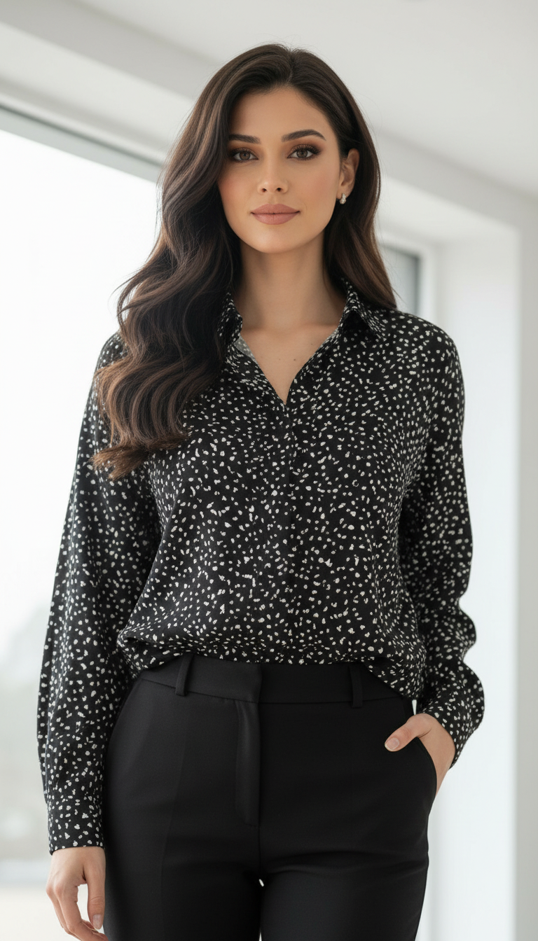 Polka Dot Shirt view 2