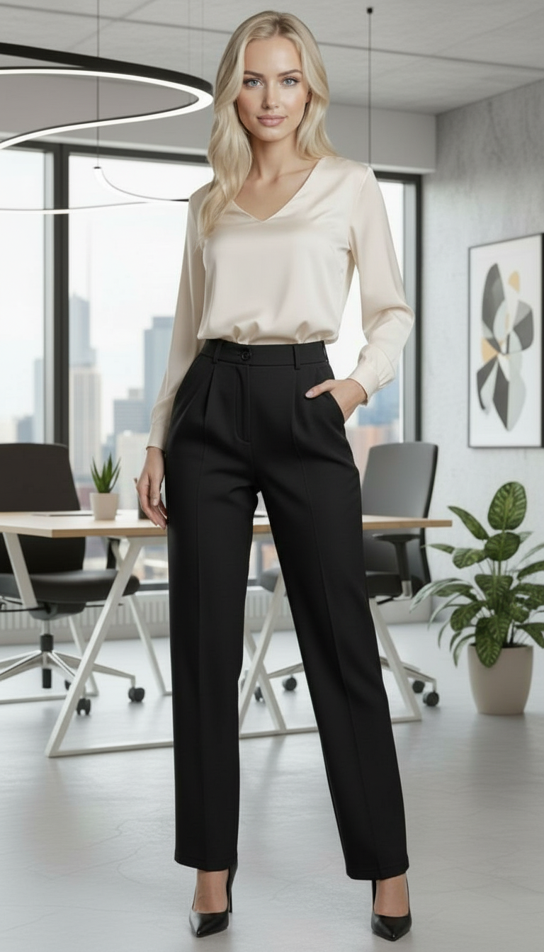 Formal Pant  Black view 3