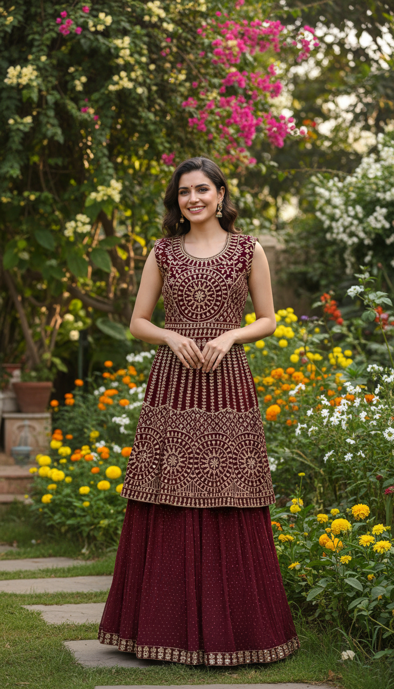 Embellished Long Dress