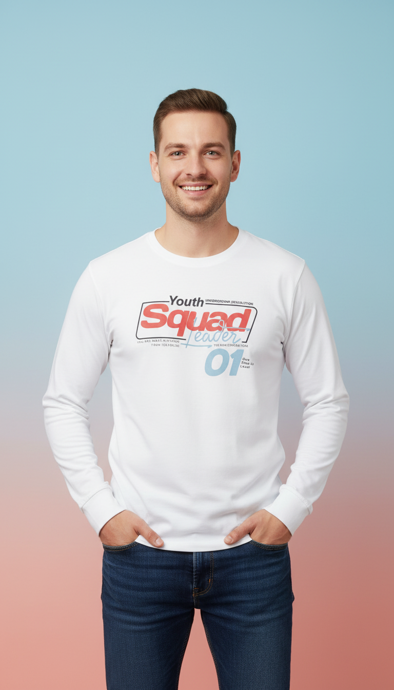 Youth Squad Leader Long Sleeve T-Shirt