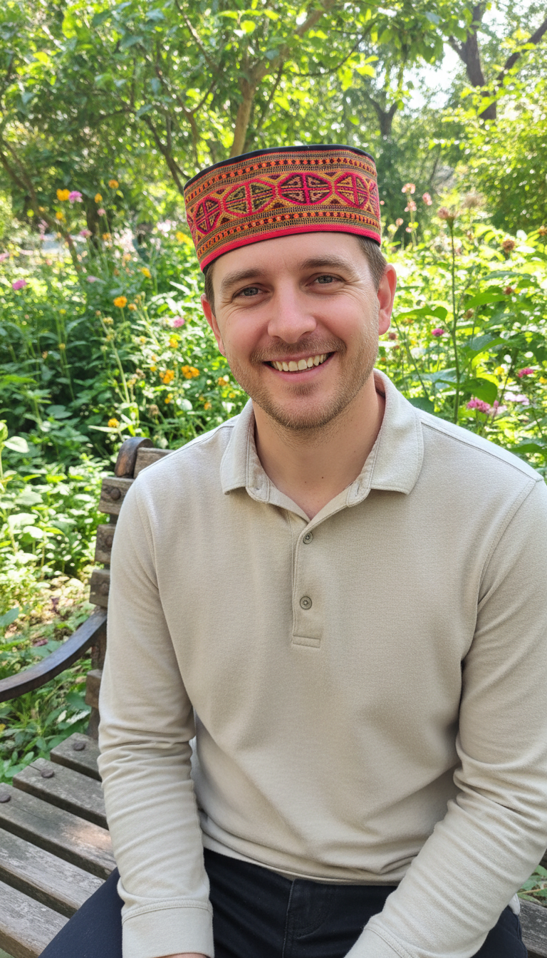 Traditional Embroidered Cap