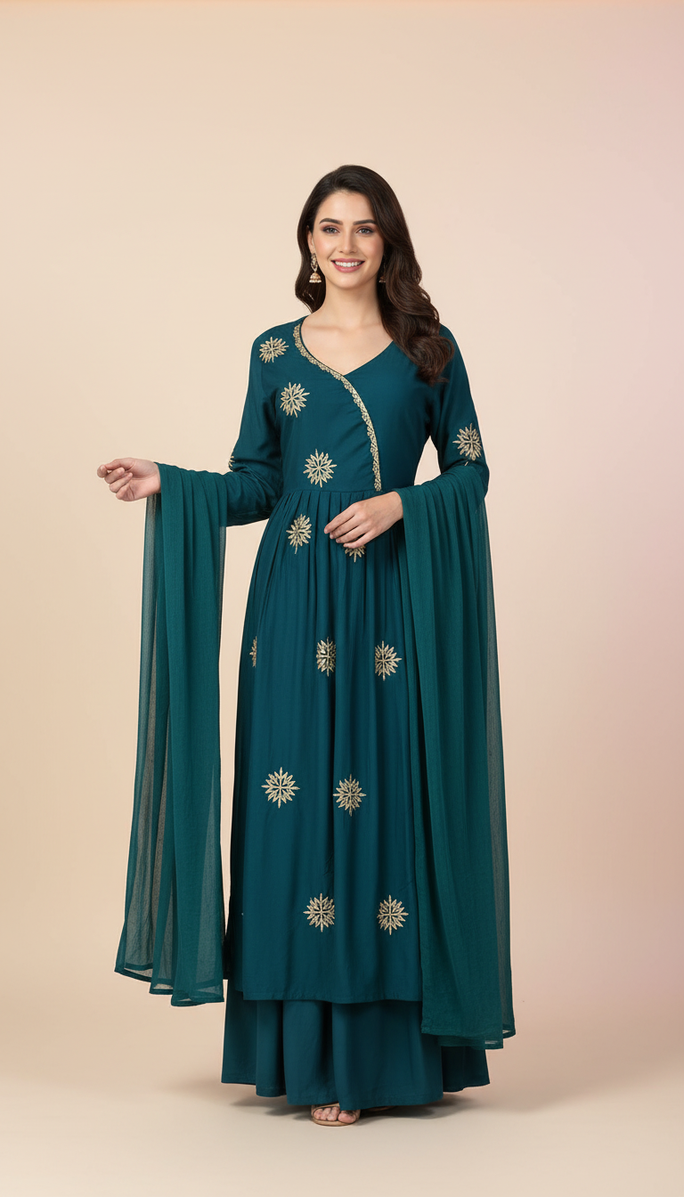 Embroidered Kurta