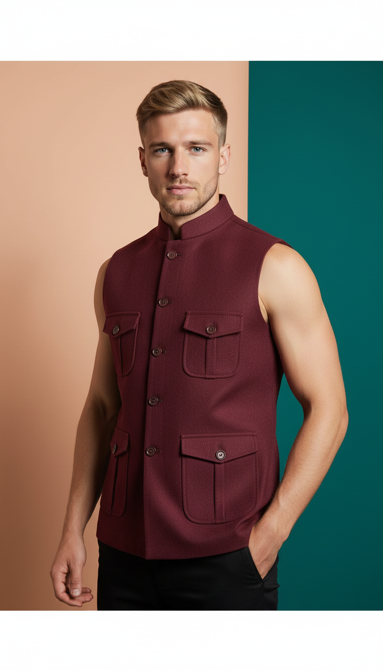 Sleeveless Jacket view 6