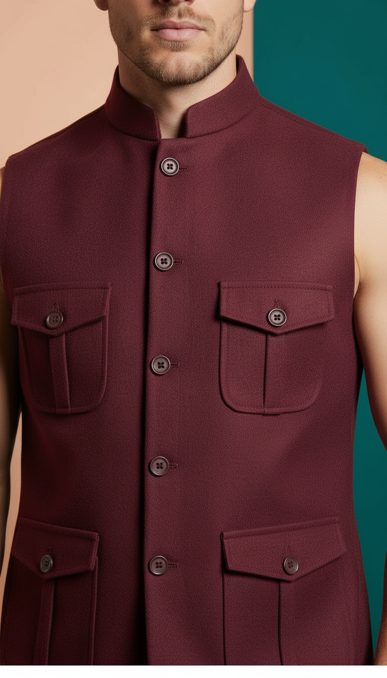 Sleeveless Jacket view 5