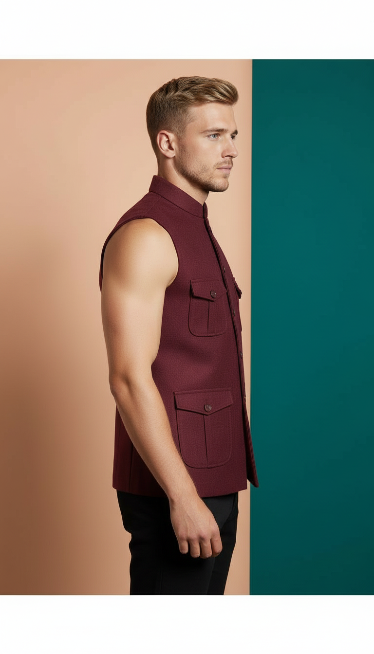 Sleeveless Jacket view 4