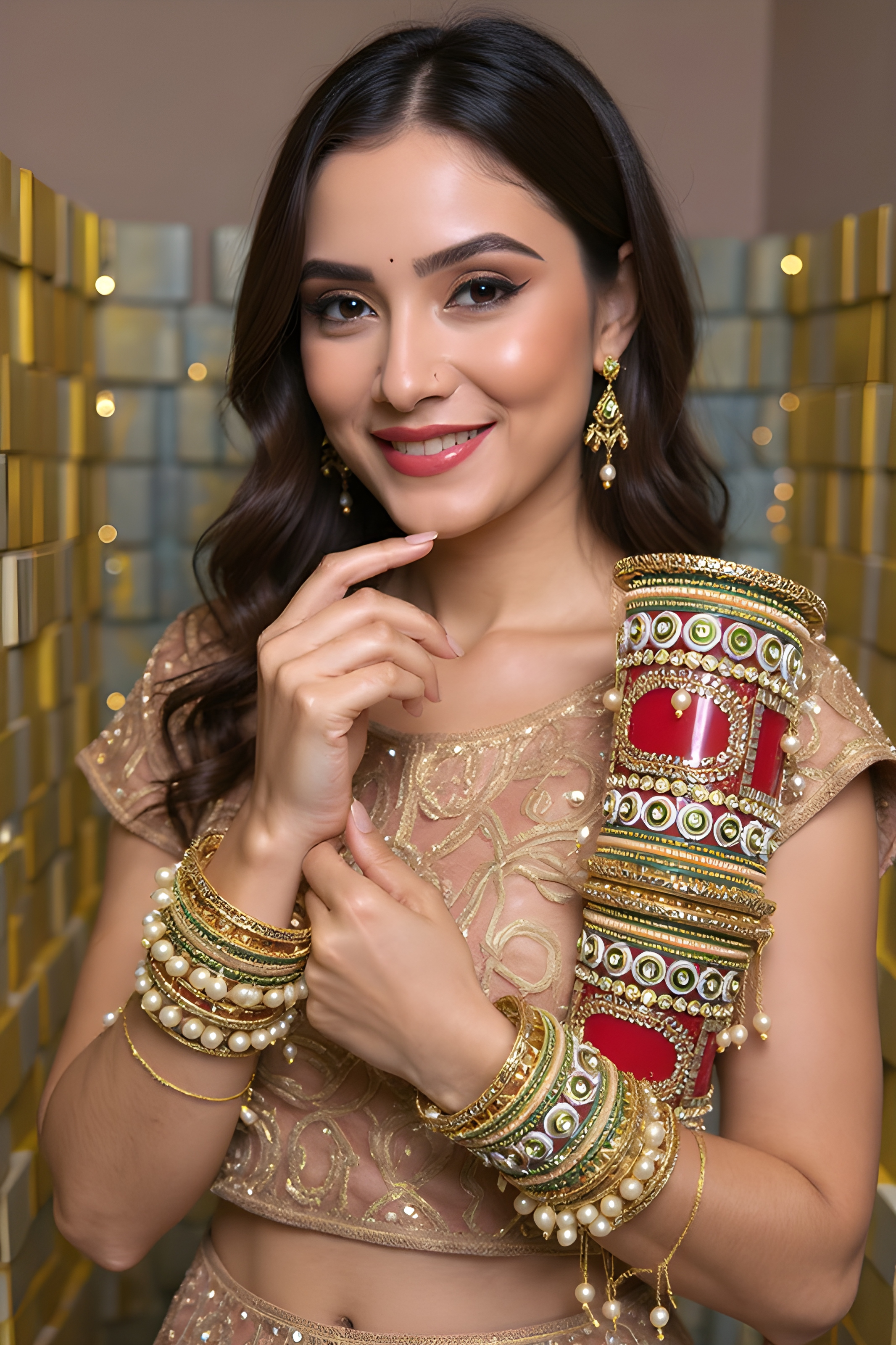 Satoru Traditional Bangle Set Photo Lagane Wala Chudiyan view 2