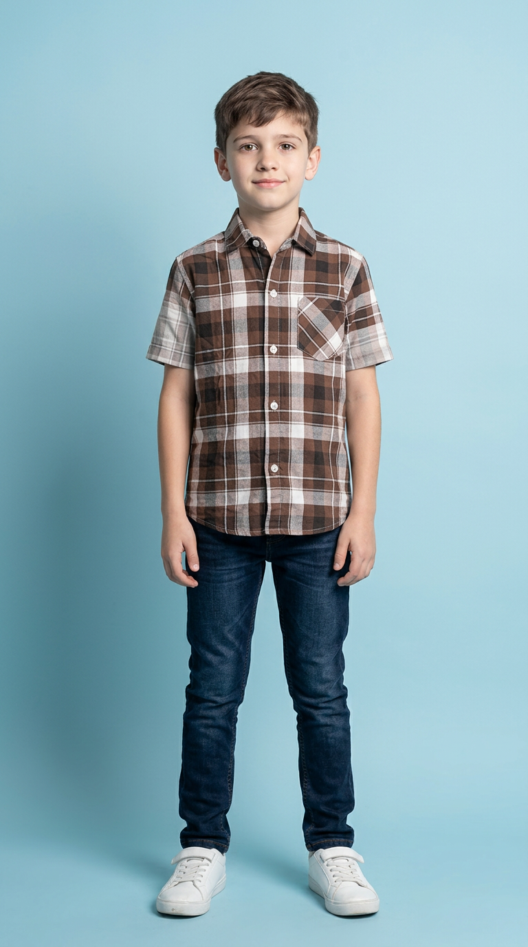 Plaid Short Sleeve Shirt view 2
