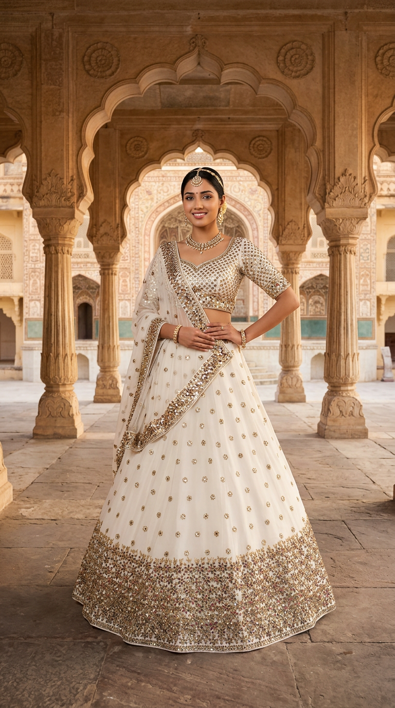 Bridal Lehenga by Delhi Lehanga House