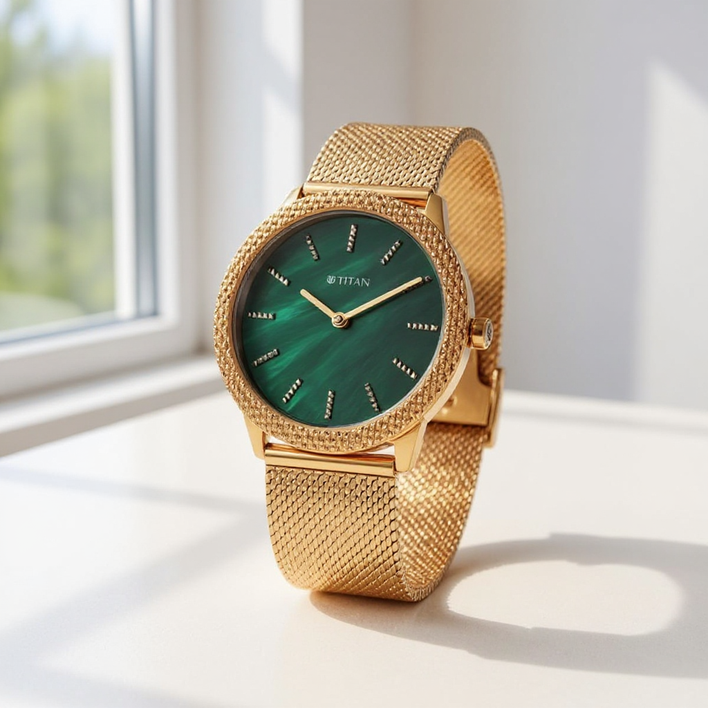 Titan Women watch 95331WM01 view 5