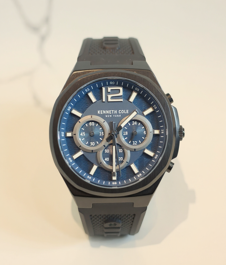 Kenneth Cole Black Chronograph NEKCWG0210490MN view 4